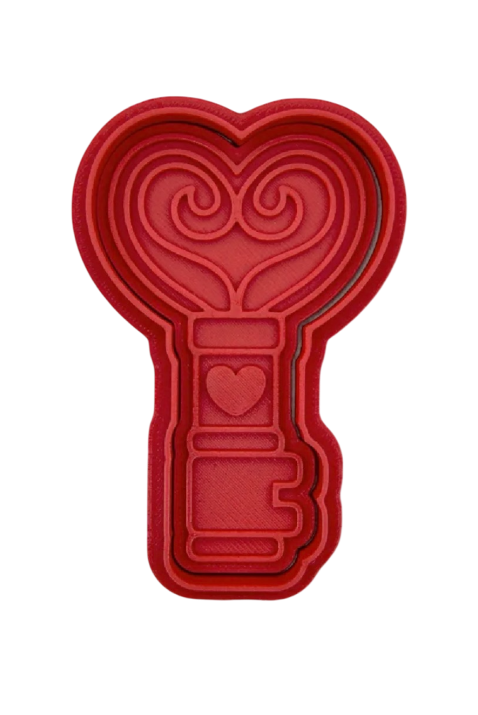 Valentin napi kulcs sütikiszúró