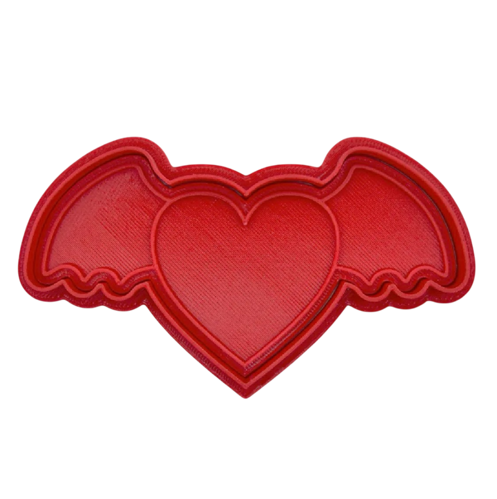 Valentin napi repülő szív sütikiszúró