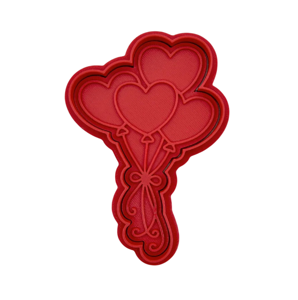 Valentin napi szíves lufi sütikiszúró